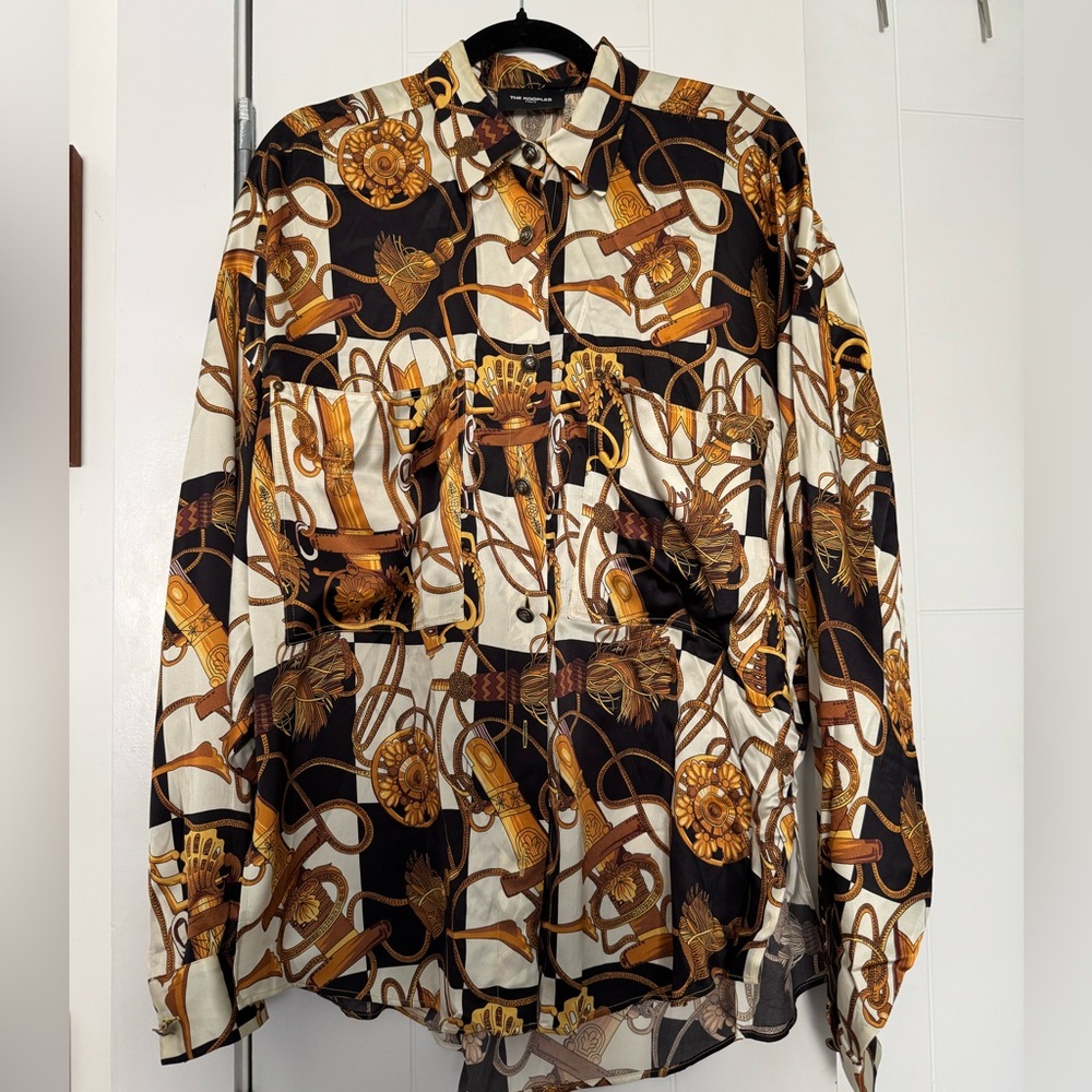 Kooples silk Patterned Shirt